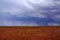 Stormy and Rainy Simpson Desert