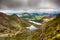 Stormy skies over Snowdonia