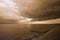 Stormy Skies over Withernsea, East Cost Yorkshire, UK