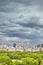 Stormy sky over Manhattan, New York, USA.