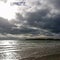 Stormy sky over the Menai Straits