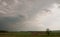 Stormy spring skies over Gettysburg, Pennsylvania