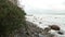 Stormy weather at Beach Coastline of Cape Arkona (Germany)