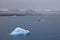 Stormy weather over Jokulsarlon, the most famous glacier lagoon from Iceland.