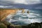 Stormy weather at the Twelve Apostles