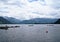 Stormy weather on Zeller Lake,Austria