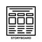 Story board icon