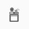 Stove icon, kitchen, kitchenware, cooking, oven