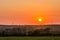 Stowford farm meadows sunset