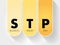 STP - Situation Target Path acronym, business concept background