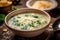 Stracciatella Soup - Egg drop soup with spinach, Parmesan, and chicken broth