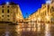 Stradun street in old Dubrovnik town, Croatia.