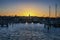 Straight Wharf Sunny Day Sunset Nantucket Island