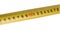 Straight yellow ruler