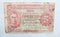 Straits Settlements and Malay States 5 cent money currency Banknote issued in 1941