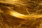 A strand of  artificial hair is macro