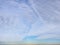 Strange cloud formation, panorama