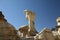 Strange Rock Formation in Bisti Badlands Valley of Dreams New Mexico