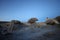 Strange Rock Formation in Bisti Badlands Valley dreams  New Mexico USA