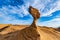 Strange rocks in Yehliu Geopark Park on the northern coast of Taiwan