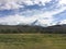 Strange shaped clouds on a wilderness trail hike