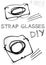 Strap Glasses DIY Idea