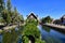Strasbourg, France, \\\'Maison des Ponts Couverts\\\' in River III in historical \\\'Petite France\\\' quarter