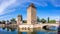 Strasbourg scenery water towers