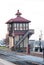 STRASBURG, PA - DECEMBER 15: Train Station Overlook Tower in Strasburg, Pennsylvania on December 15, 2012