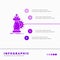 strategy, chess, horse, knight, success Infographics Template for Website and Presentation. GLyph Purple icon infographic style