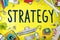 Strategy Planning Solution Vision Tactics Concept