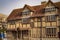 Stratford upon avon with house of shakespeare and windows