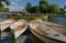 Stratford-upon-Avon. River cruise & rowing boats