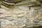 Stratified stone natural background