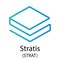 Stratis cryptocurrency symbol