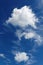 Stratocumulus clouds and the blue sky