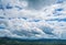 Stratocumulus Storm Clouds Over the Valley