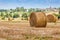 Straw Bales near the Sea in Normandy, France