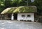 Straw-covered house