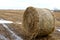 The straw left on the field after the grain harvest, the formation of the dense rolls for use as a fuel, the production of pellets