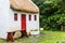 Straw roofed cottage