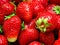 Strawberries background, red strawberries, Close up of freshly berries