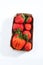 Strawberries in cardboard punnet