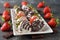 Strawberries covered with chocolate