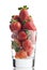 Strawberries in a glass