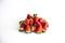 Strawberries grouped