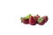 Strawberries isolate on white background. Ripe strawberries close-up. Background berry. Sweet and juicy berry with copy space for