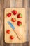 Strawberries Knife Chopping Board