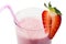 Strawberries milk shake