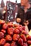 Strawberries sold at local market